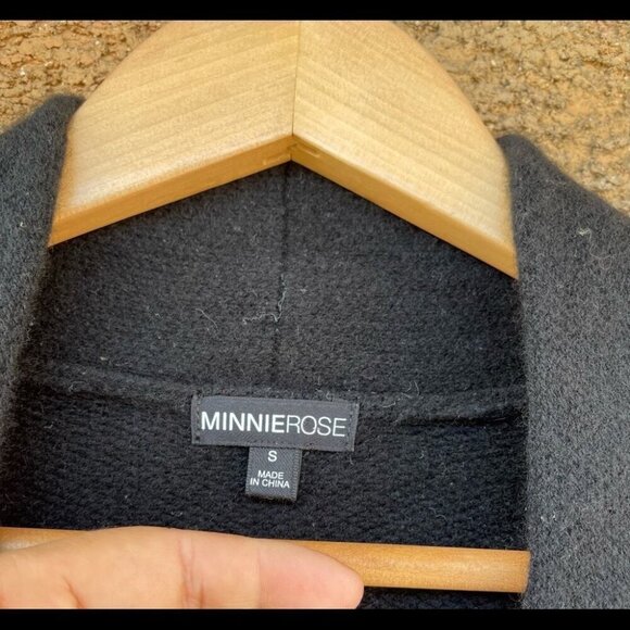 minnie rose cashmere cardigan sweater small - Picture 2 of 5